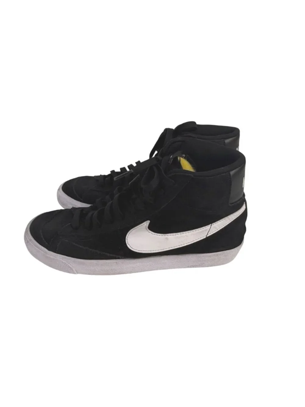 Nike Blazer Mid '77 Black High-Top Suede Sneakers Men's Size 7.5